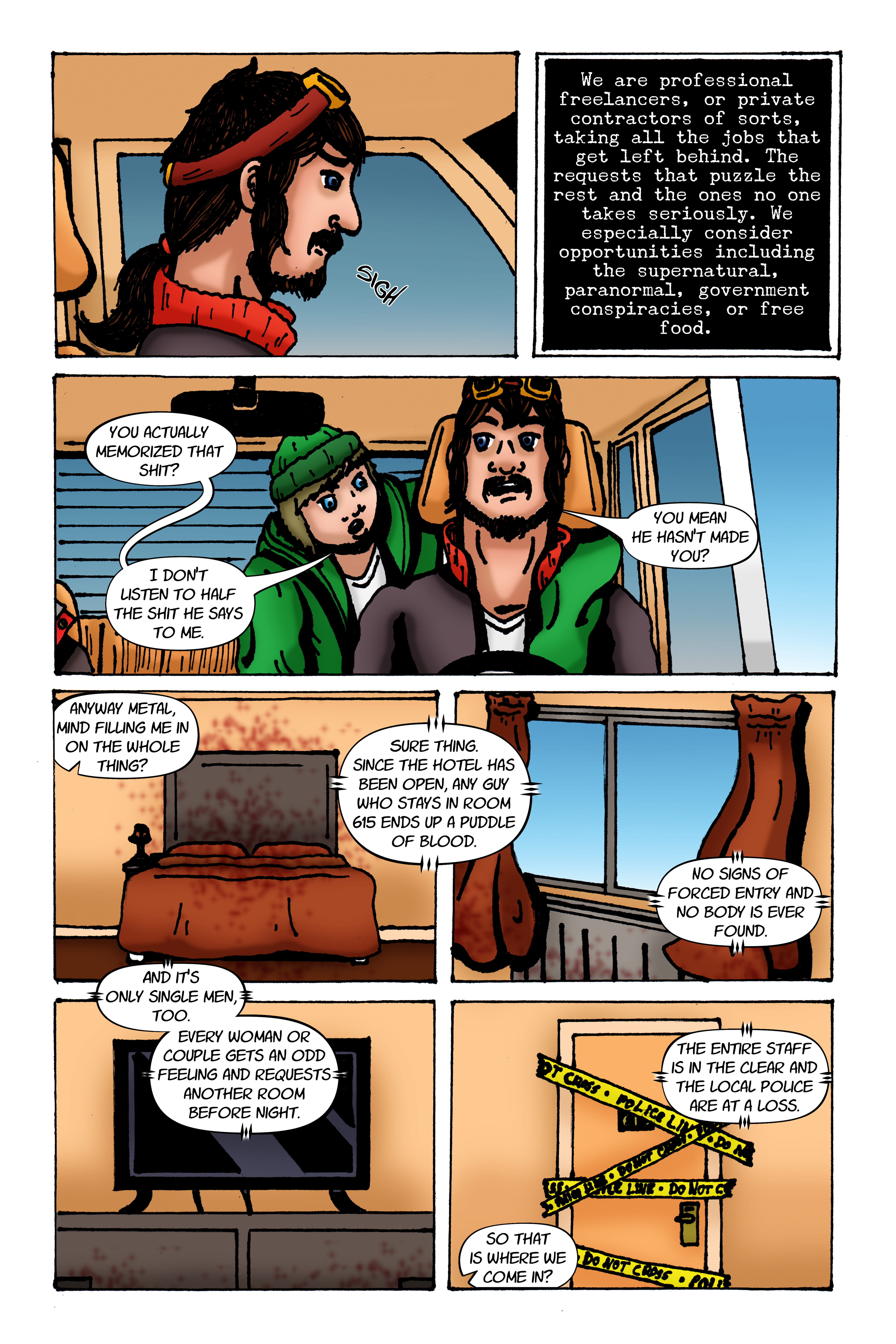 Ex Dynamis Chaos - Episode 7, Page 1: Ep1 Pg 6